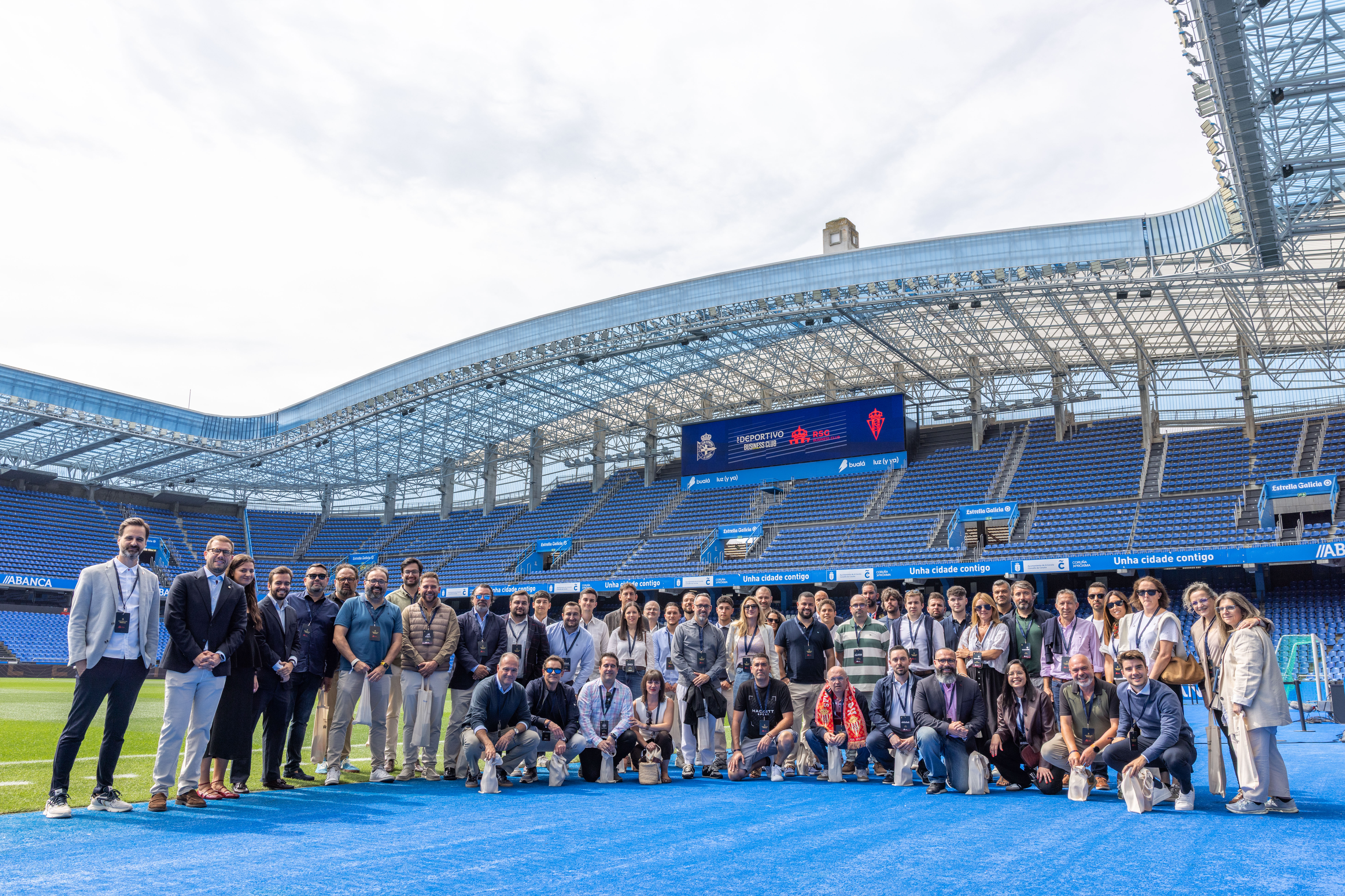 Encuentro RSG Business Club y RC Deportivo Business Club en ABANCA-RIAZOR